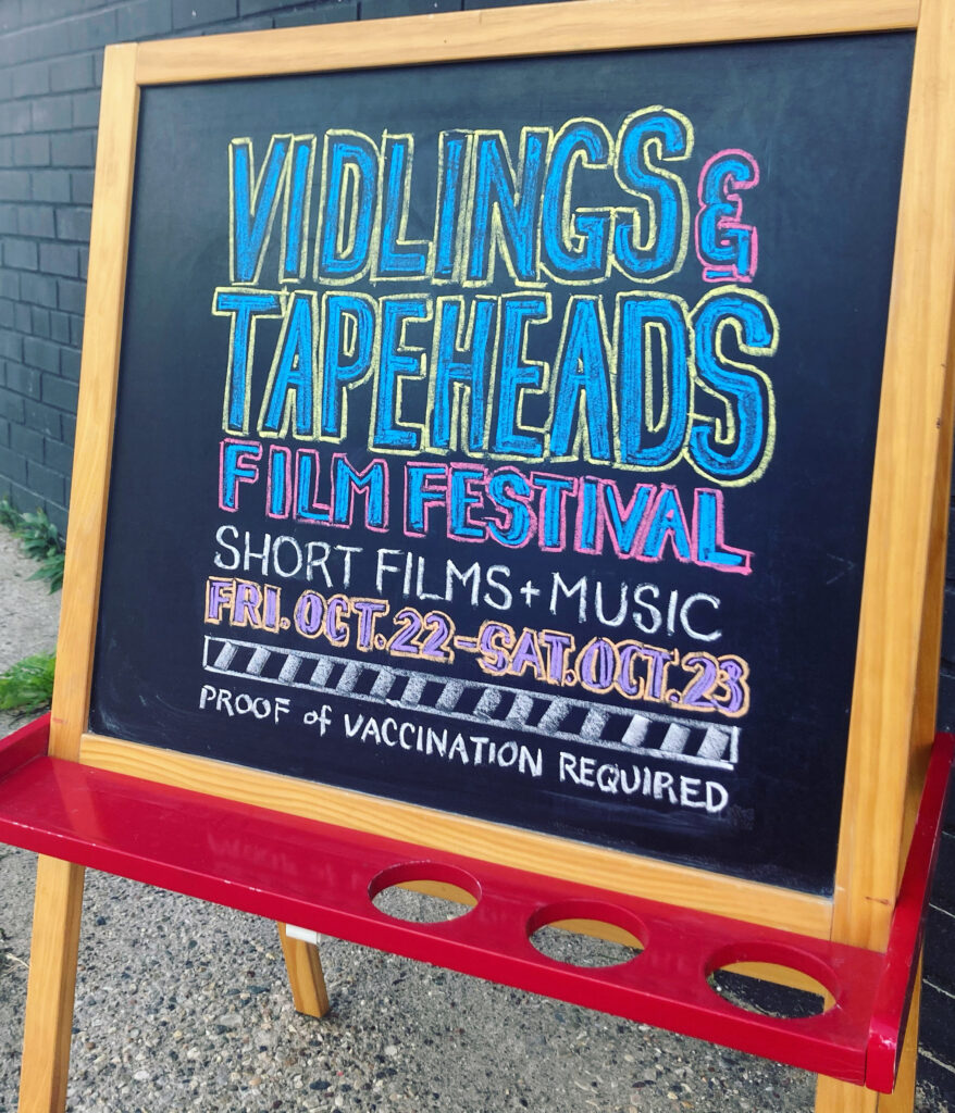 VTFF2021 Chalk Easel